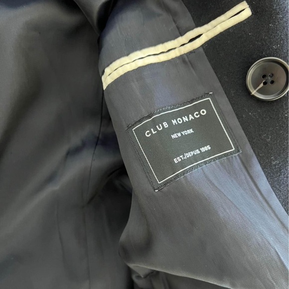 Club Monaco Navy Peacoat - Picture 2 of 3